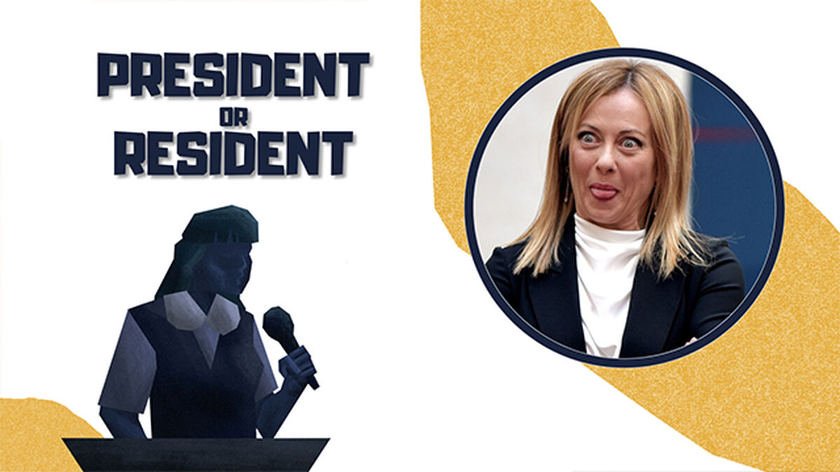 President or Resident? image number null